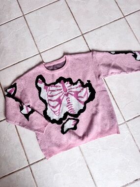 Temu • Skeleton Sweater